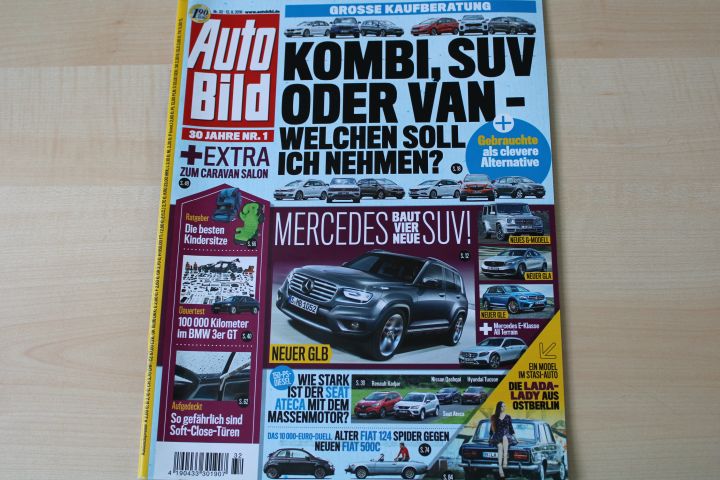 Deckblatt Auto Bild (32/2016)